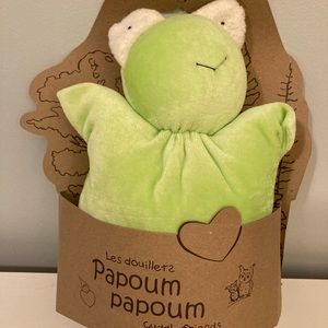 Papoum Papoum Cuddly Friends Frog